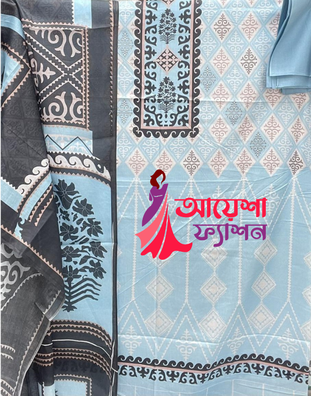 Premium Zamzam Swiss Lown three  Pcs